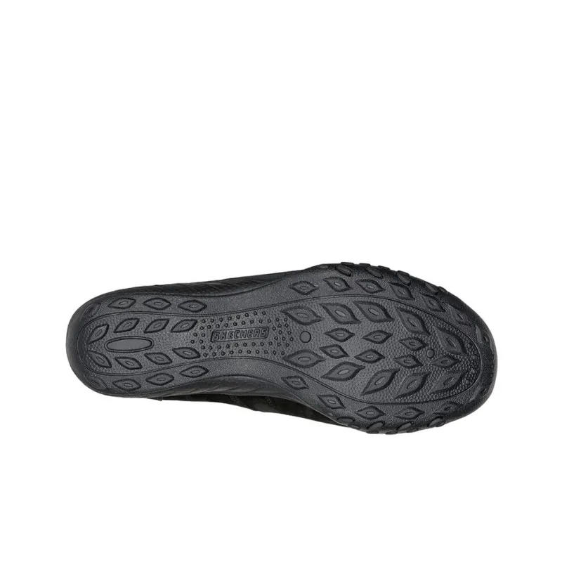 Skechers Breathe-Easy Casual Shoes Women's Low-Top Black-4