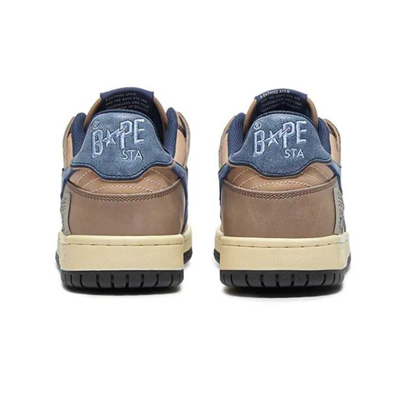 A BATHING APE Sk8 Sta 'Grey Blue'-3