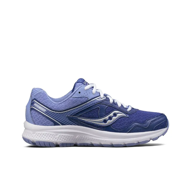 Saucony Cohesion 10 Running Shoes Women's Low-Top Purple/White-1