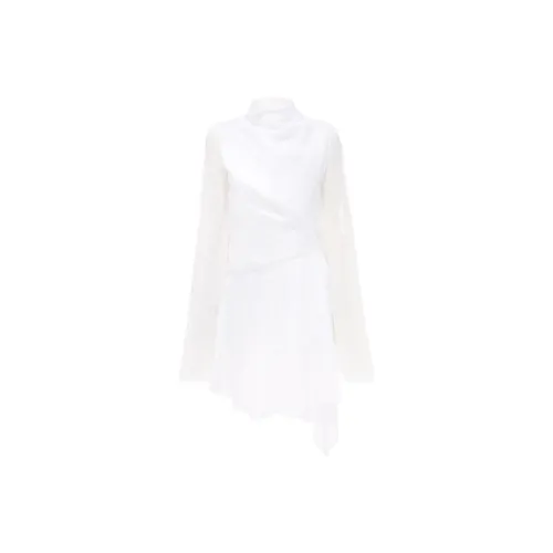 JW Anderson Long-Sleeved Dresses Women's White