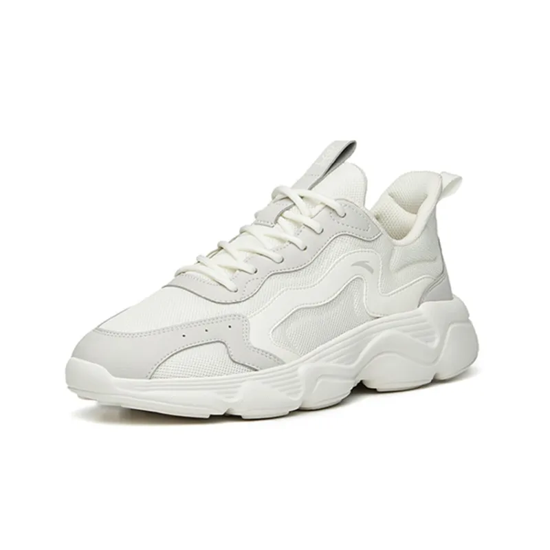 Anta Dance Battle 2.0 Low Top Sports Casual Shoes Men's White-2