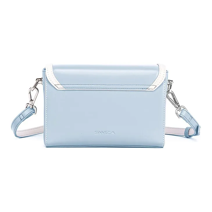 SWIZA Synthetic Leather Girlish Saddle Bag Shoulder Bag Crossbody Bag Regular Women's Multicolor-3