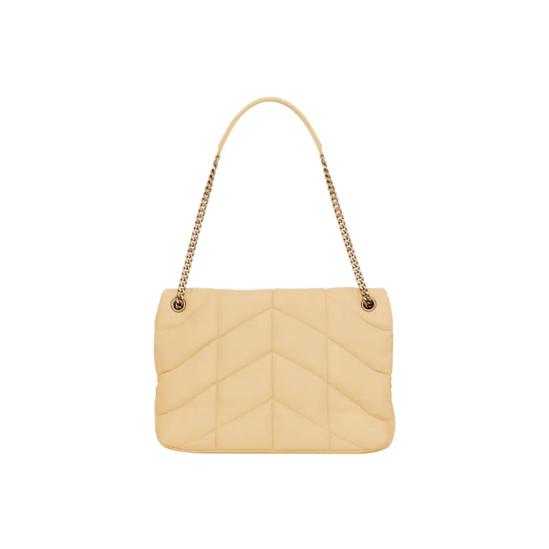 SAINT LAURENT LOULOU Sheepskin Crossbody Bag, Shoulder Bag Women's-4