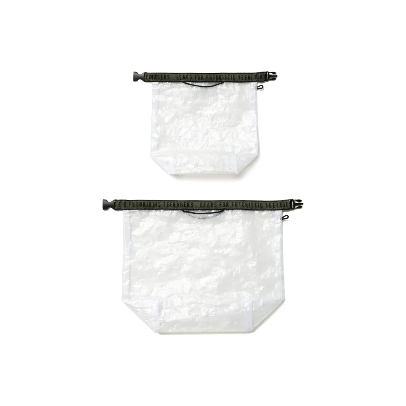 HUMAN MADE PE Rolltop Small Bag Clear-3
