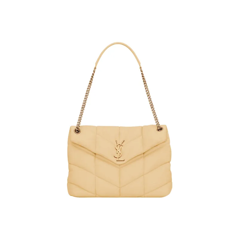 SAINT LAURENT LOULOU Sheepskin Crossbody Bag, Shoulder Bag Women's-0