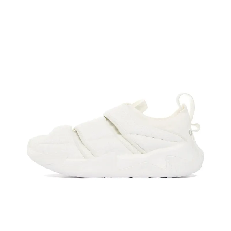LiNing Kungfu Zen Rebound Cushioning Wear Resistant Slip Resistant Low Top Sports Casual Shoes Men's White-0