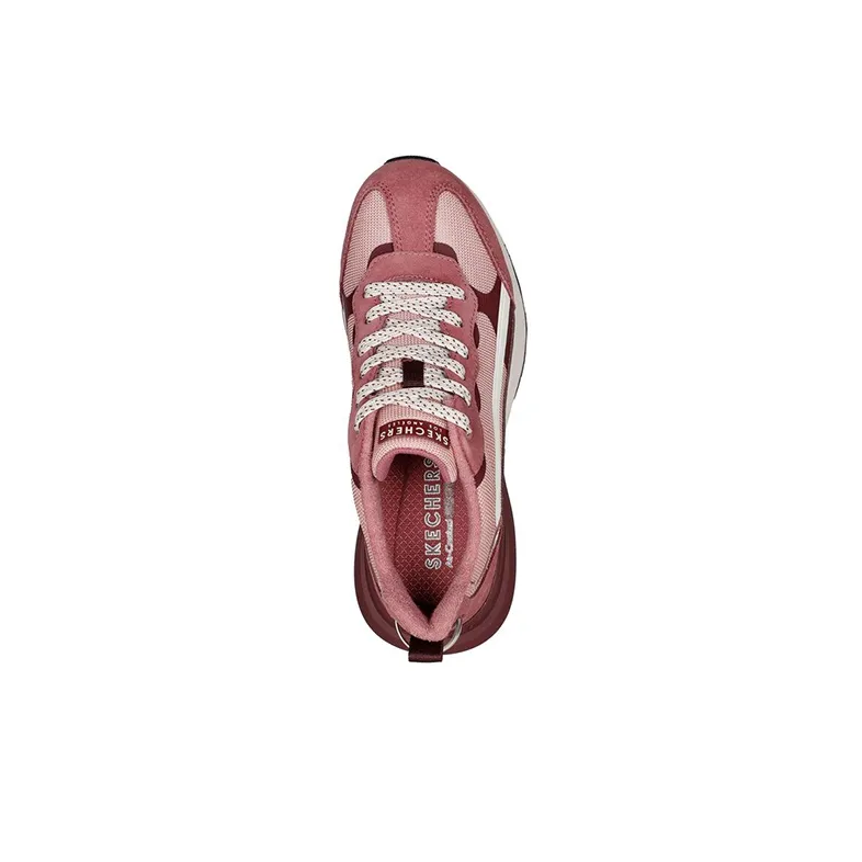 Skechers HALOS Cushioned Anti Slip And Wear Resistant Lightweight Low Top Casual Shoes Women's Pink-3