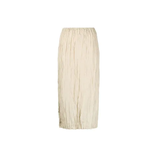TOTEME Casual Long Skirts Women's Light Beige