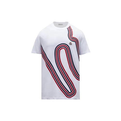 Moncler Circuit Print Short-Sleeve T-Shirt 