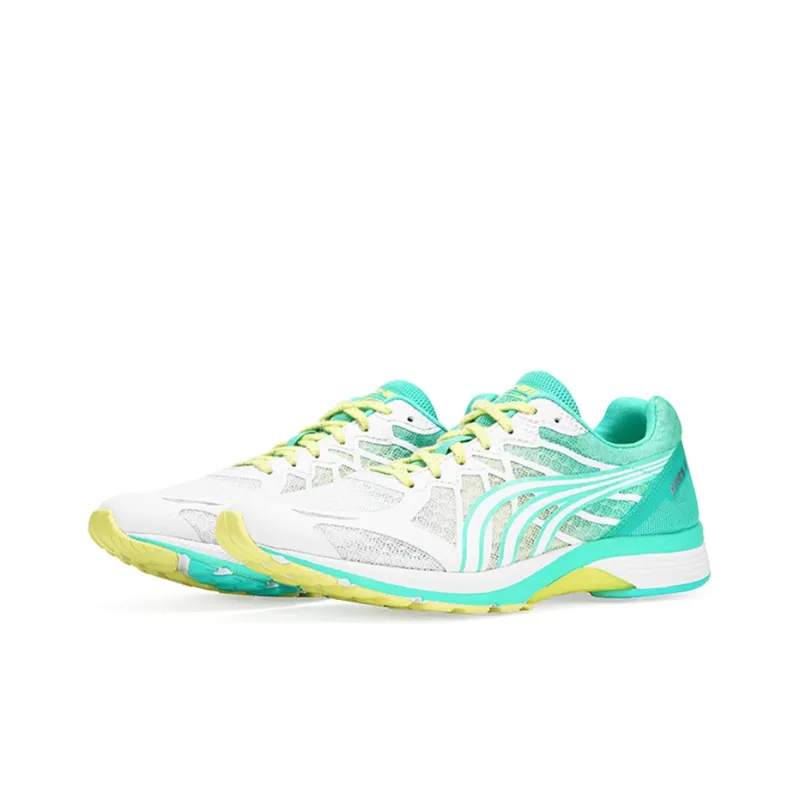 DO WIN Warlord Ii Cushioning, Slip Resistant, And Abrasion Resistant Low Top Running Shoes Unisex White Green-1