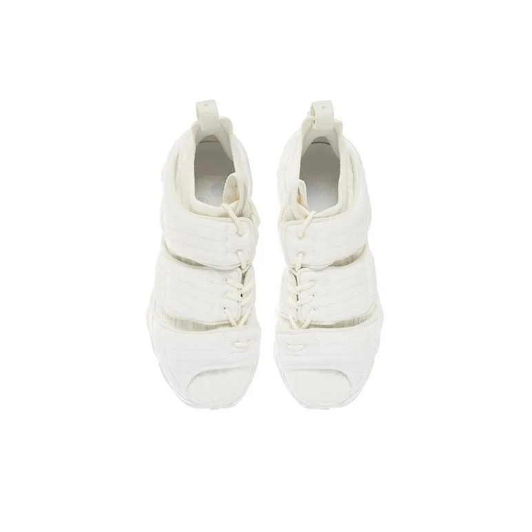 LiNing Kungfu Zen Rebound Cushioning Wear Resistant Slip Resistant Low Top Sports Casual Shoes Men's White-3