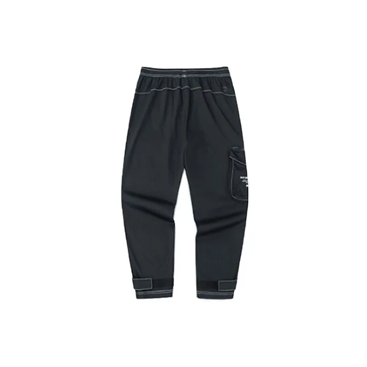 Anta SS22 Sports Pants Men's Black-1