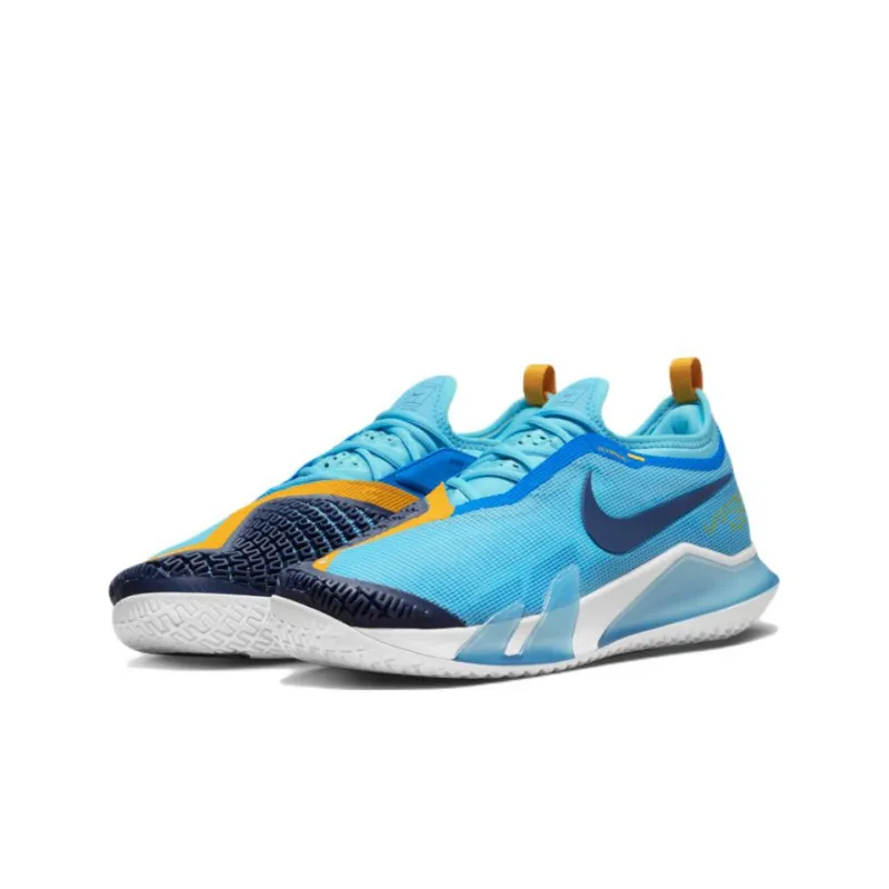 Nike React Vapor Nxt Hc Stadium Tennis Shoe Blue-2