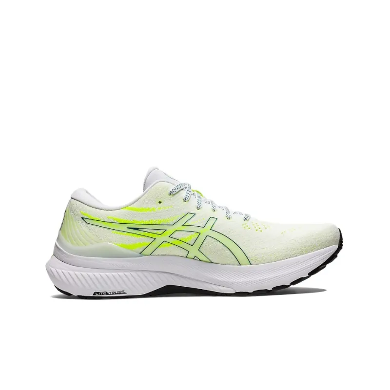 Asics Gel Kayano 29 White Velvet Pine Safety Yellow-1