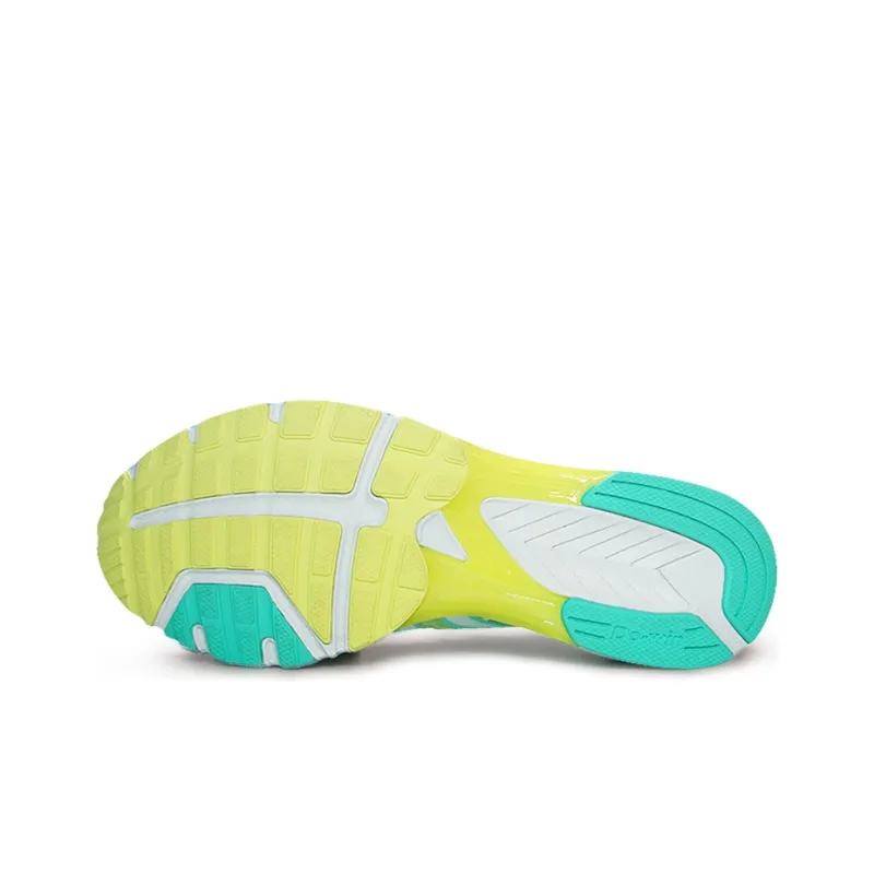DO WIN Warlord Ii Cushioning, Slip Resistant, And Abrasion Resistant Low Top Running Shoes Unisex White Green-4