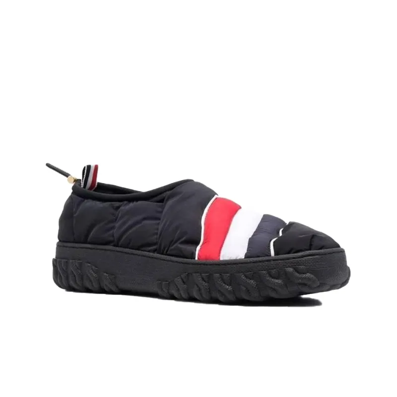 THOM BROWNE RWB-stripe Quilted Shoes-2