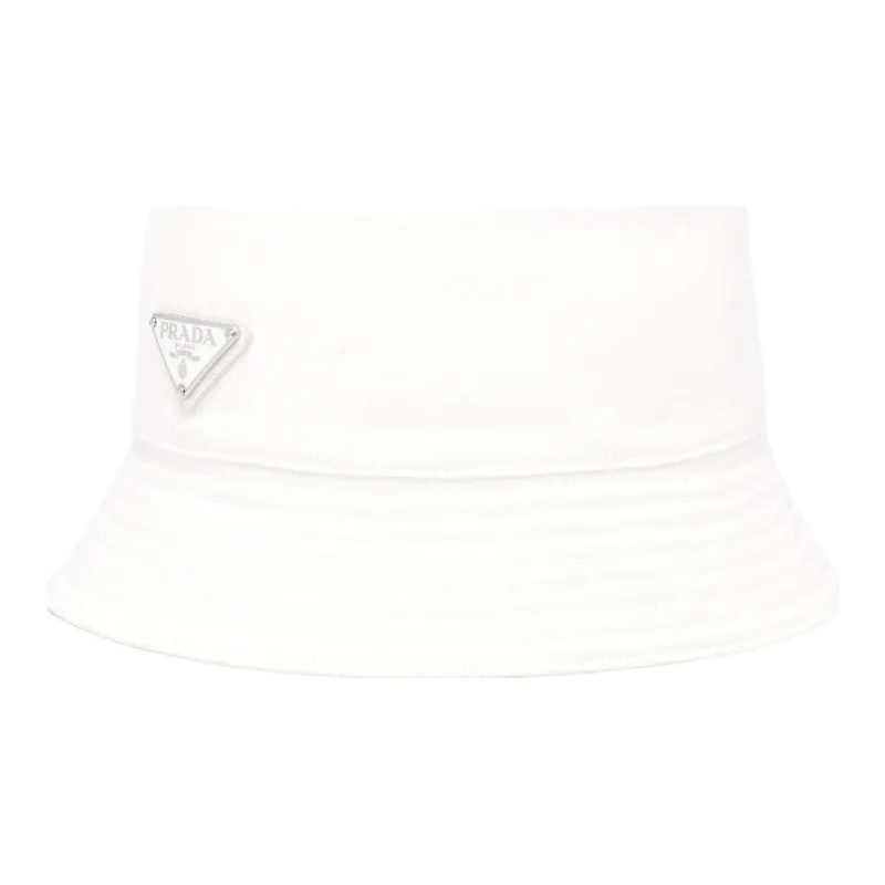 PRADA Bucket Hats Men White-0