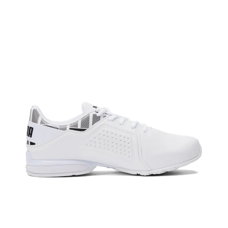 Puma Viz Runner Repeat Wide 'White Black'-1