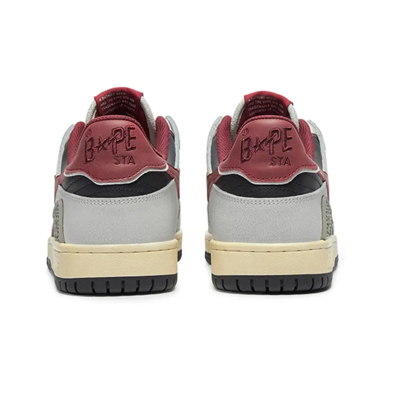 A BATHING APE Sk8 Sta #4 'Red'-3