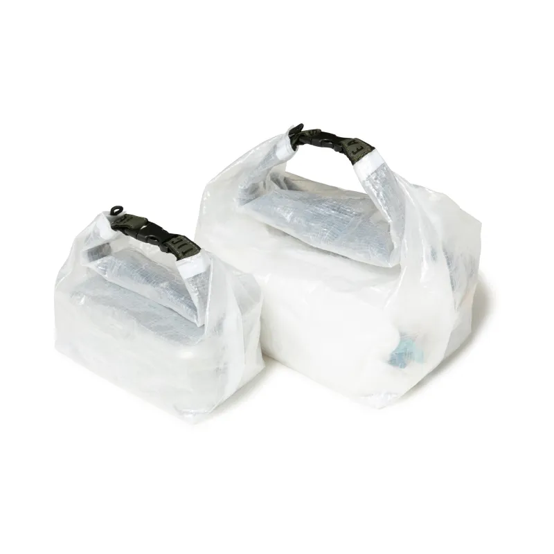 HUMAN MADE Polyethylene Roll Up Bag Shoulder Bag Regular Unisex White-5