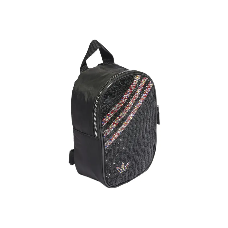 Adidas Originals Rhinestone Backpack Mini Women's Black-2