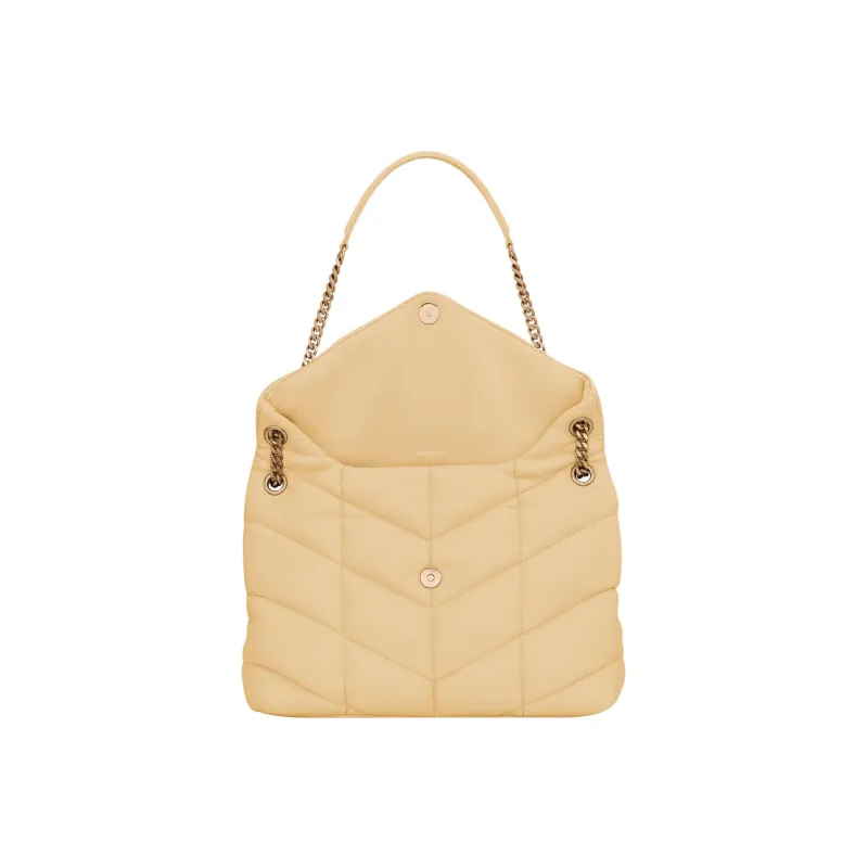 SAINT LAURENT LOULOU Sheepskin Crossbody Bag, Shoulder Bag Women's-5