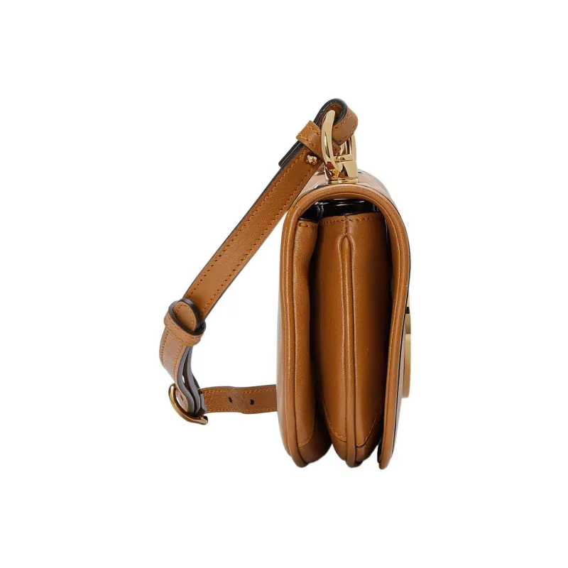 GUCCI Blondie Canvas With Leather Handbag, Shoulder Bag, Crossbody Bag Mini Women's Brown-3