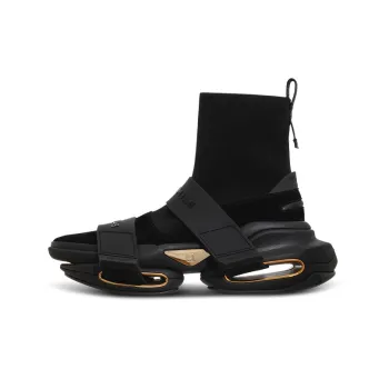 BALMAIN B Bold High Top Black Gold