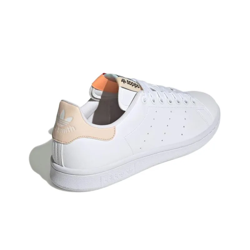 Adidas Stan Smith Cloud White Bliss Orange Almost Blue Women's-3