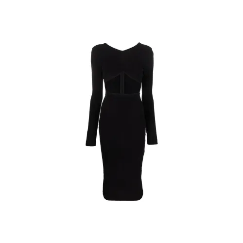 DSQUARED 2 Long-Sleeved Dresses Women's Black