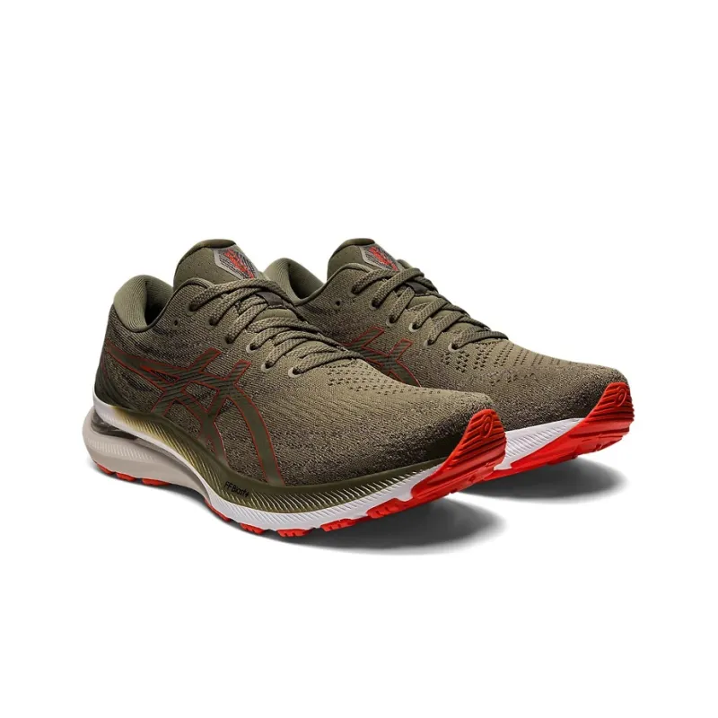 Asics Gel Kayano 29 Mantle Green Cherry Tomato-2