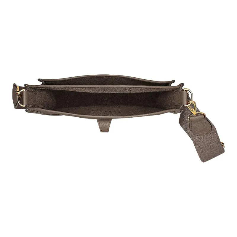 HERMES Evelyne Clemence Bullock Leather Shoulder Bag, Crossbody Bag Women's 8F Gris ÉTain Tin Gray-3