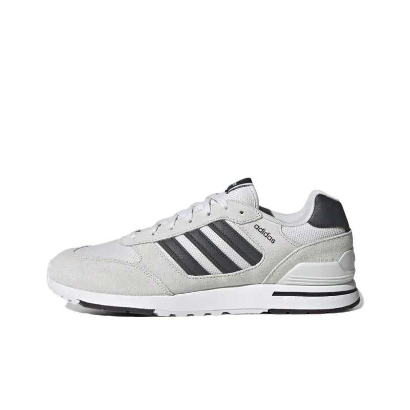 Adidas Run 80s Crystal White Carbon Shadow Maroon Women's-0