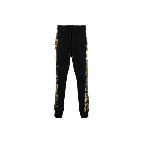 VERSACE JEANS COUTURE Knitted Sweatpants Men Black