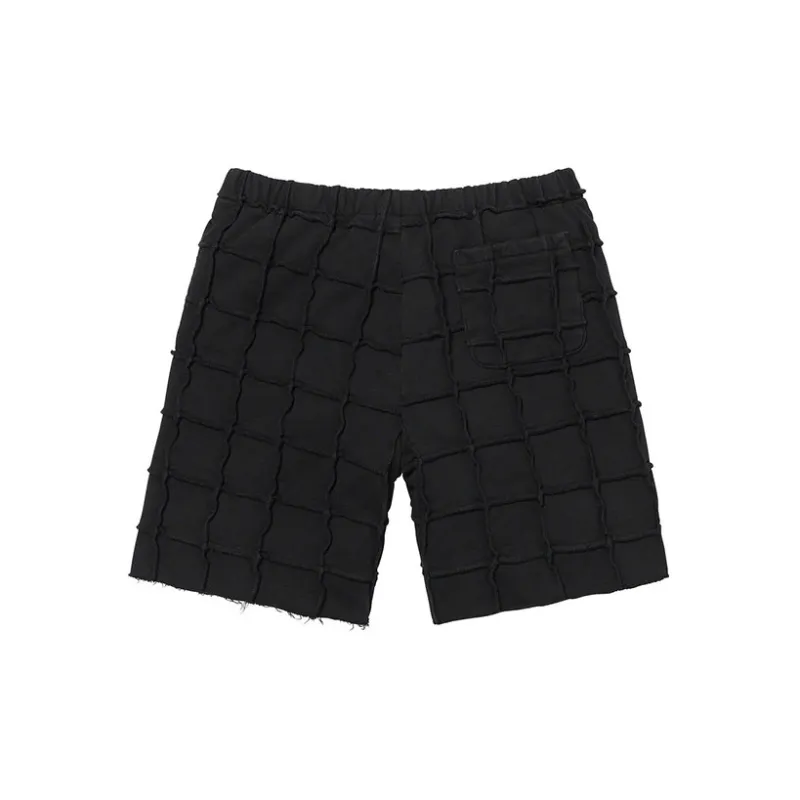 Supreme Reverse Patchwork Sweatshort-5