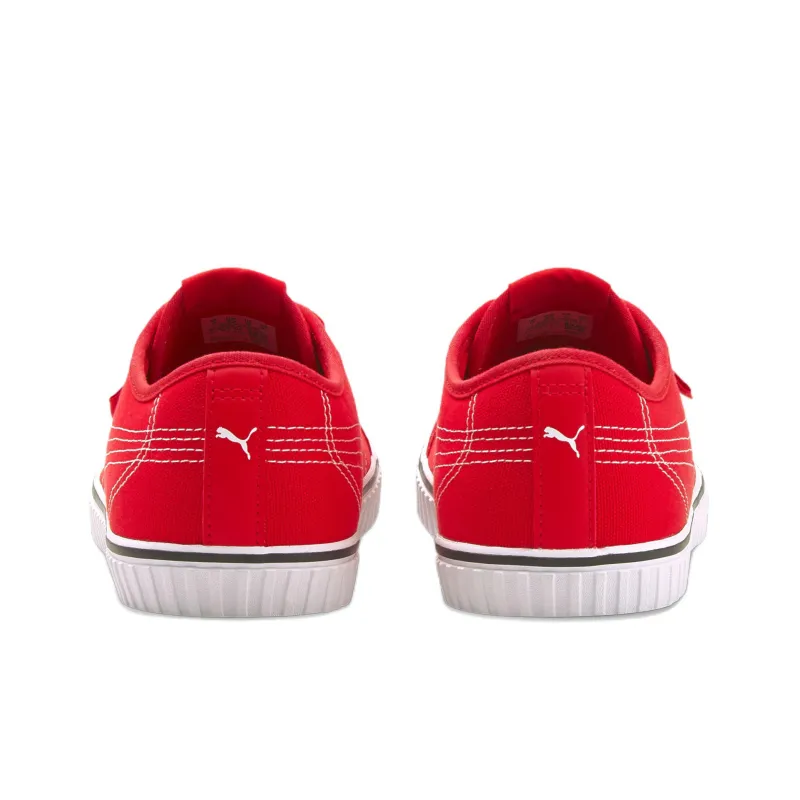 PUMA Ever LoPro Cv Casual Skateboarding Shoes Unisex Red White-3