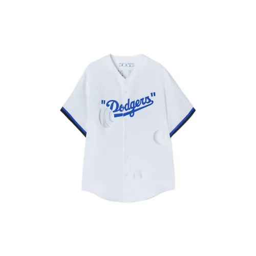 OFF-WHITE LA Dodgers Cut-out Shirt