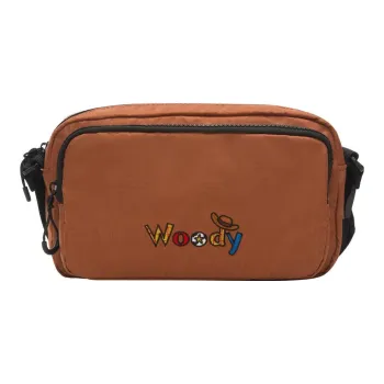 LiNing X Disney Fabric Crossbody Bag Regular Unisex Brown