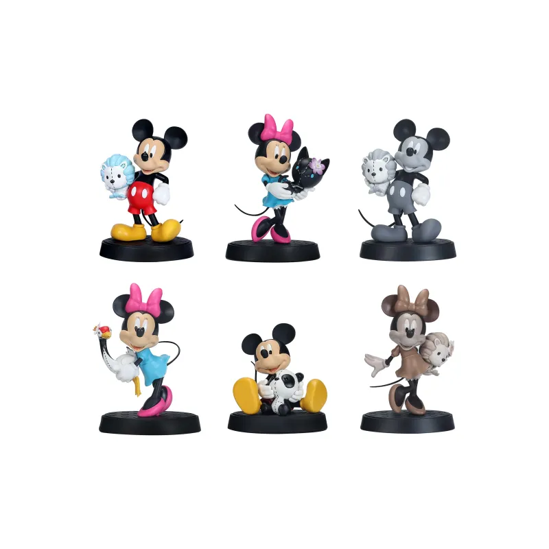 XM STUDIOS Mickey Disney World Tour Clear Box 10cm Chibi Figures-0