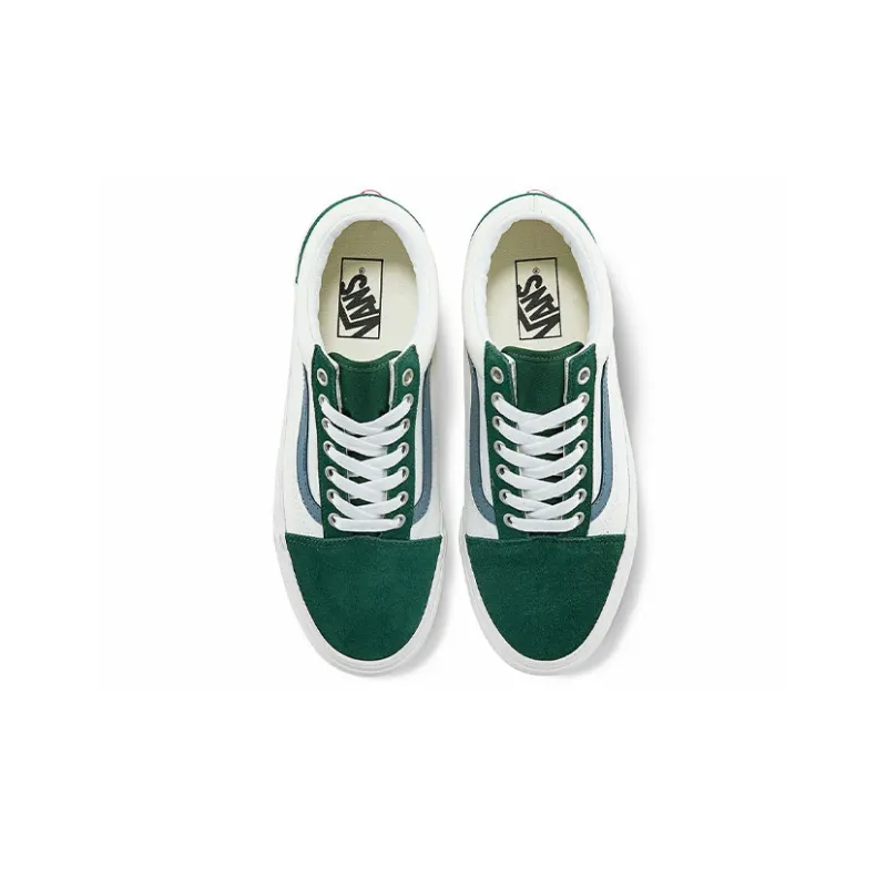 Old Skool Vans 'Varsity Canvas Green'-2