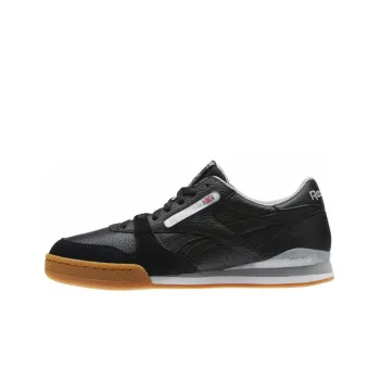 Reebok Phase 1 Pro CV Anti-Slip Wear-Resistant Low-Top Skateboard Shoes Men's Black