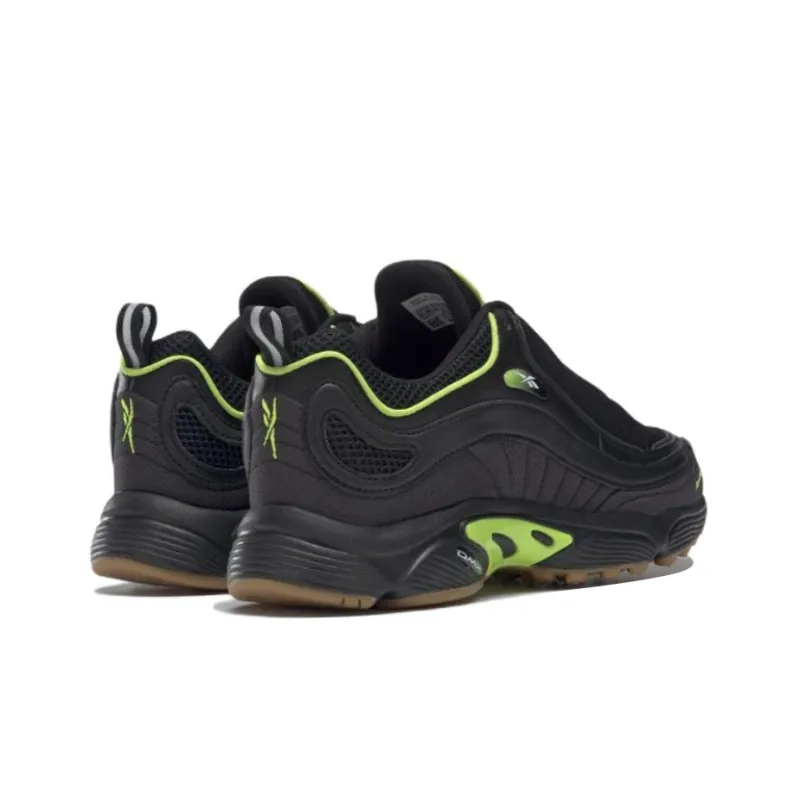 Reebok Daytona Dmx Mu Low Tops Wear resistant Black Green-3