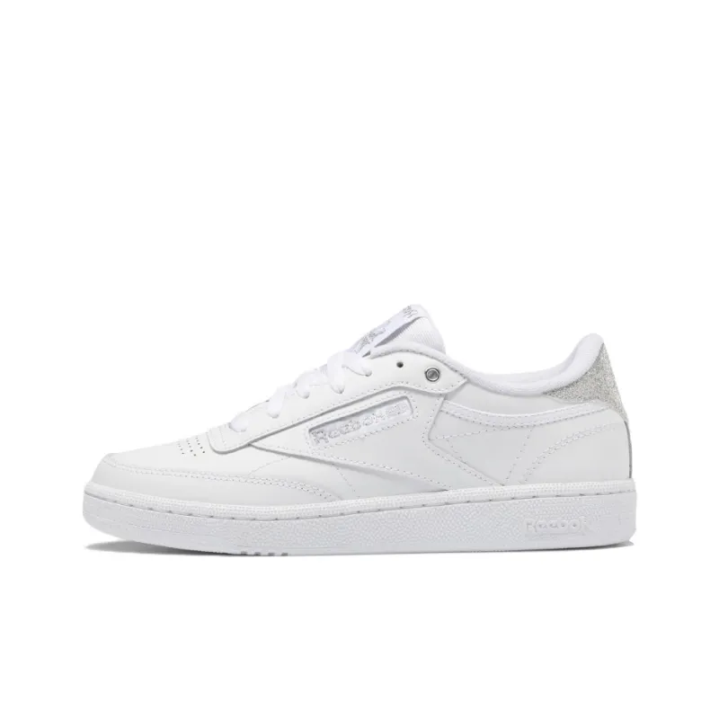 Reebok Women's Club C 85 'White Silver Metallic Women's-0