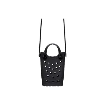 Balenciaga EVA Cell Phone Pouch, Handbag, Crossbody Bag Women's Black