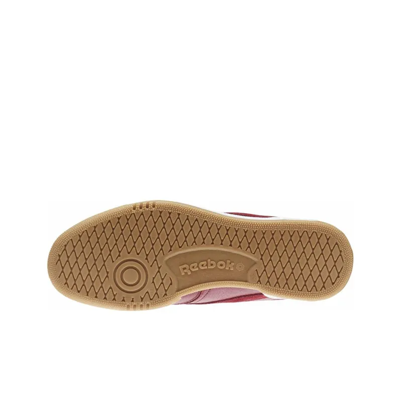 Reebok Club C 85 Durable Breathable Low-Top Skateboard Shoes Burgundy-4