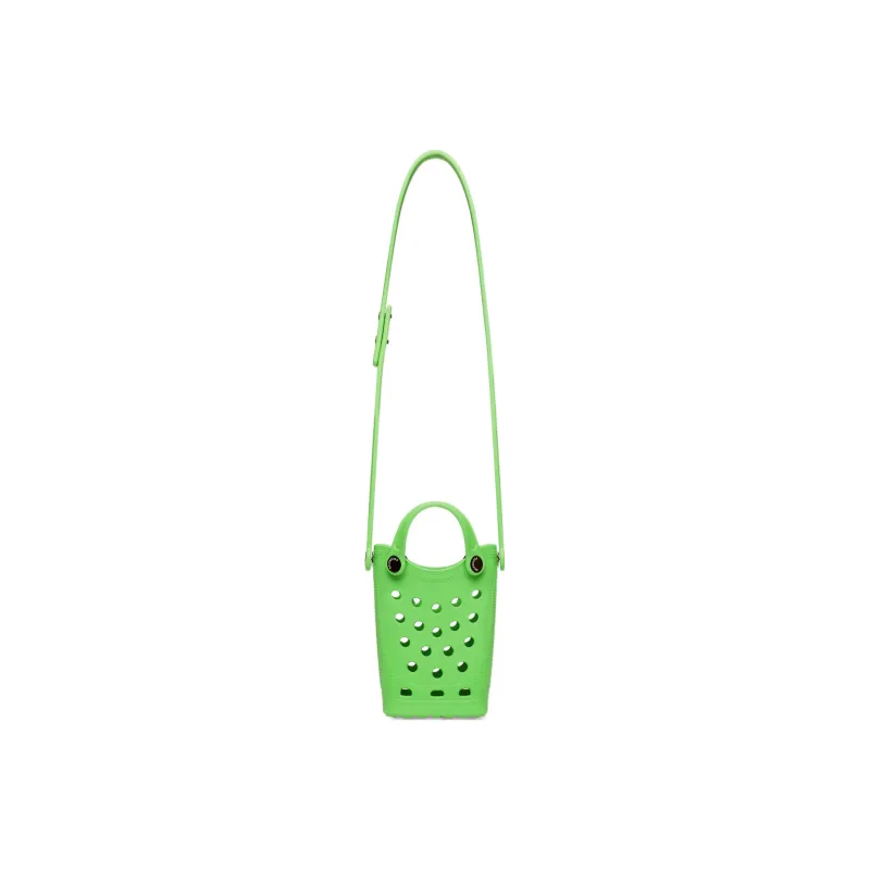 Balenciaga EVA Cell Phone Pouch, Crossbody Bag Women's Green-2