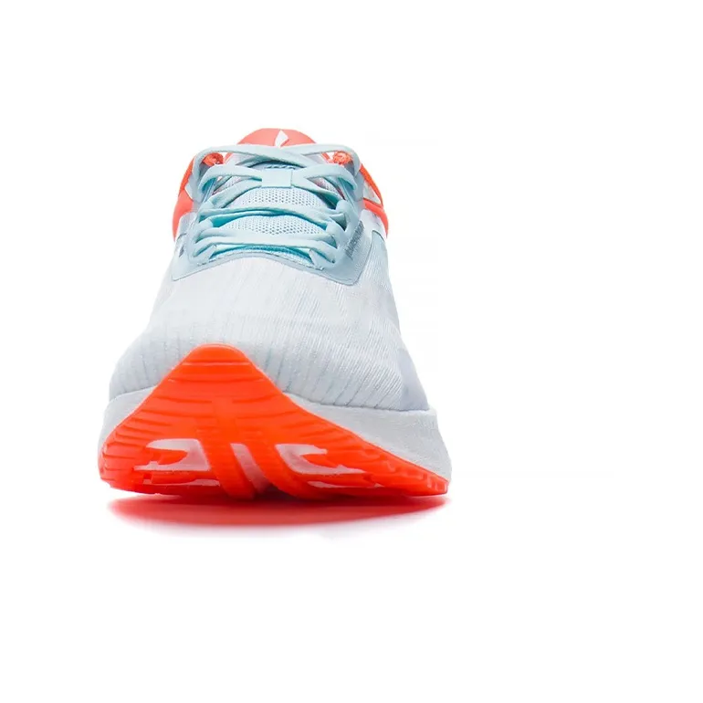 LiNing Super Light 19 Abrasion Resistant Lightweight Rebound Low Top Running Shoes Men's White Blue Red-4