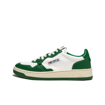 AUTRY Medalist Leather Low 'Green White'