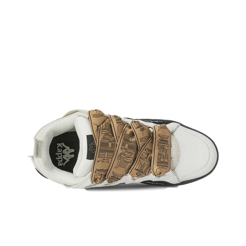 ZHOUSHUHUIZHAN x Kappa Ryomen Sukuna Low-Top Skateboard Shoes Unisex Winter White/Black-5