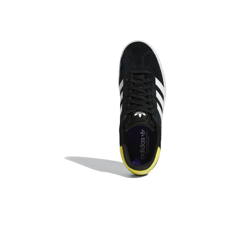 Adidas Gazelle Adv Core Black Yellow-4